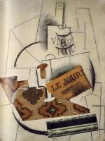 Picasso, Pablo - bottle of vieux marc